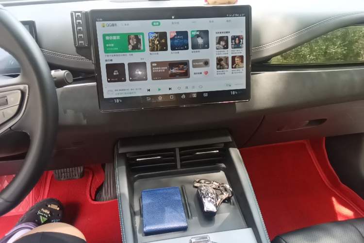 Used BYD Seal 06 New Energy 2024 DM-i 120KM Prestige Model Audio And AC Panel