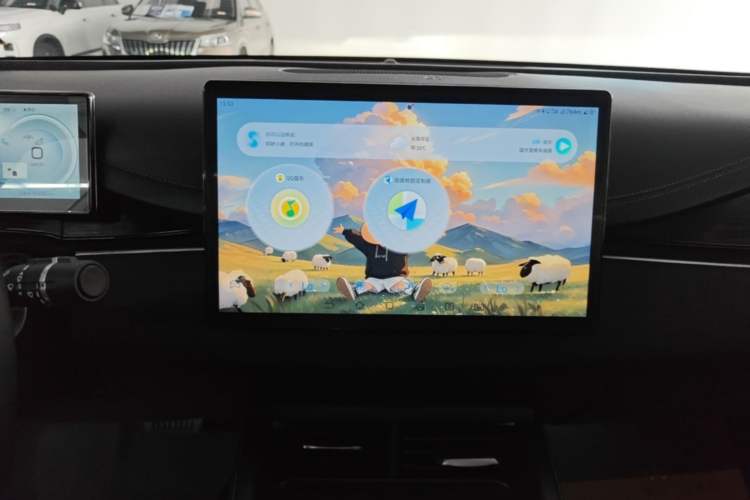 Used BYD Seal 06 New Energy 2024 DM-i 120KM Luxury Model Audio And AC Panel