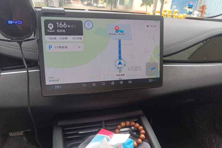 Used BYD Seal 06 New Energy 2024 DM-i 120KM Prestige Model Audio And AC Panel