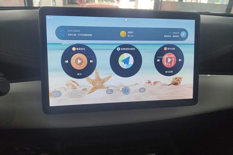 Used BYD Seal 06 New Energy 2024 DM-i 120KM Prestige Model Audio And AC Panel