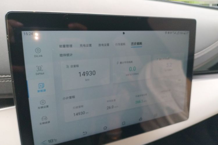 Used BYD Seal 06 New Energy 2024 DM-i 80KM Luxury Model Audio And AC Panel