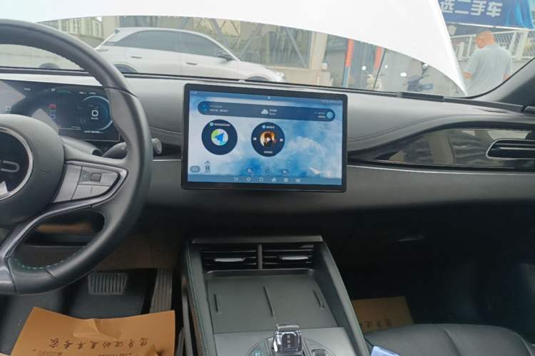 Used BYD Seal 06 New Energy 2024 DM-i 120KM Luxury Model Audio And AC Panel