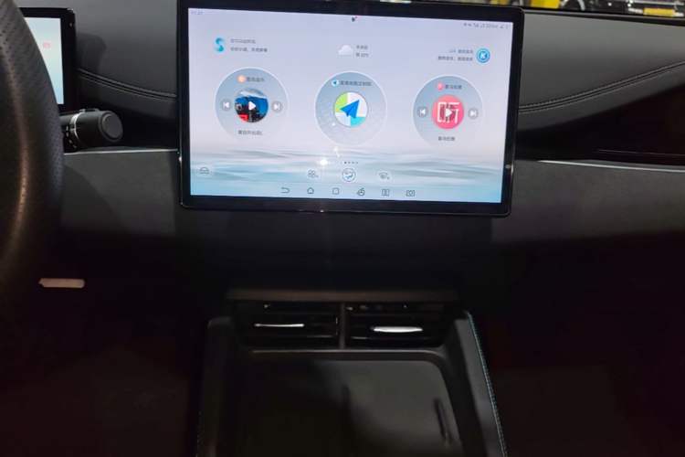 Used BYD Seal 06 New Energy 2024 DM-i 80KM Prestige Model Audio And AC Panel