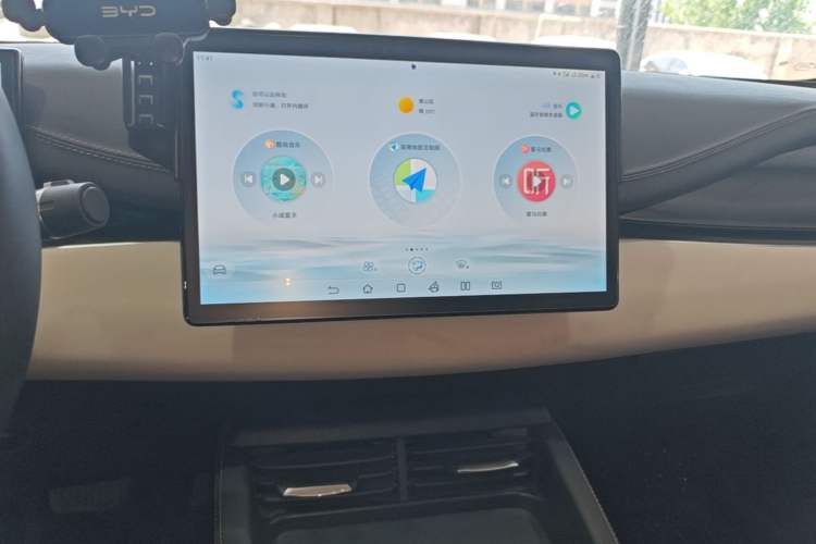Used BYD Seal 06 New Energy 2024 DM-i 120KM Prestige Model Audio And AC Panel