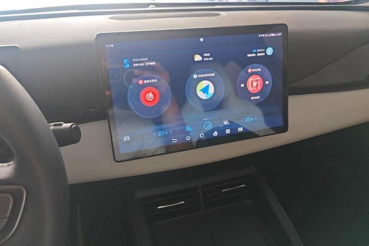 Used BYD Seal 06 New Energy 2024 DM-i 120KM Luxury Model Audio And AC Panel