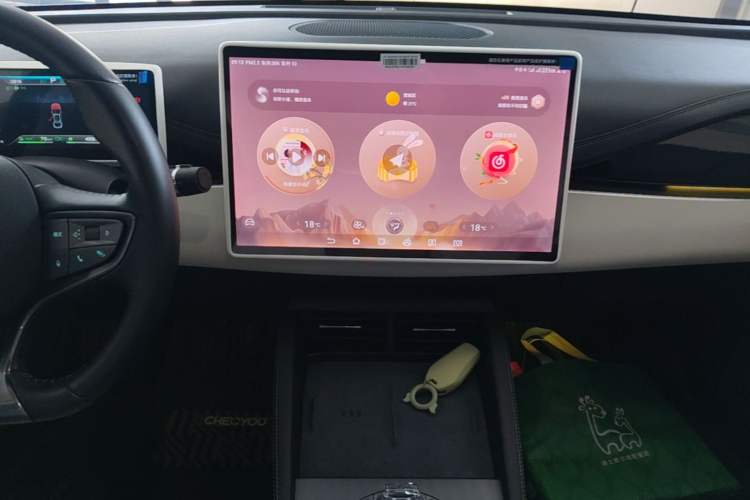 Used BYD Seal 06 New Energy 2024 DM-i 120KM Luxury Model Audio And AC Panel