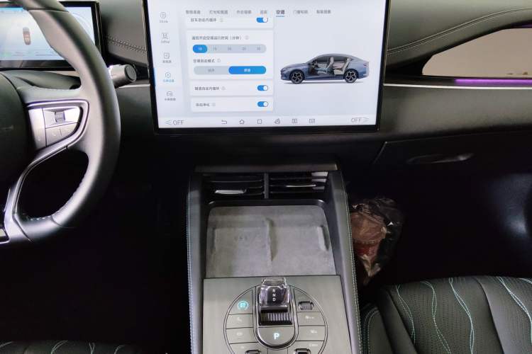 Used BYD Seal 06 New Energy 2024 DM-i 120KM Flagship Model Audio And AC Panel
