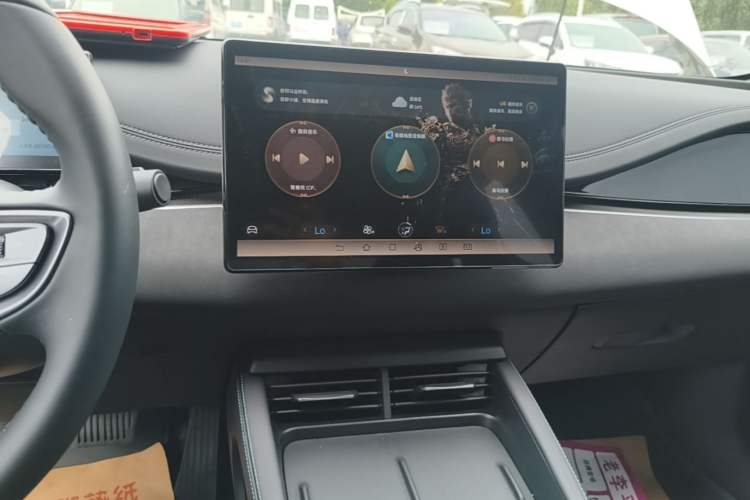 Used BYD Seal 06 New Energy 2024 DM-i 120KM Luxury Model Audio And AC Panel