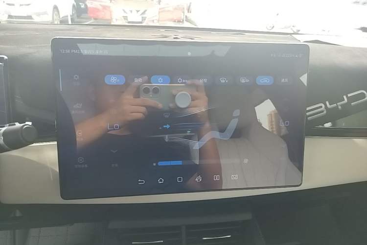 Used BYD Seal 06 New Energy 2024 DM-i 120KM Flagship Model Audio And AC Panel