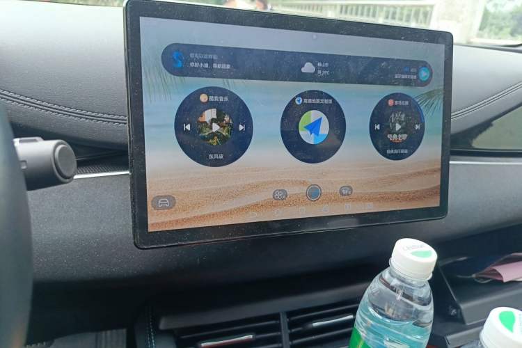Used BYD Seal 06 New Energy 2024 DM-i 80KM Prestige Model Audio And AC Panel