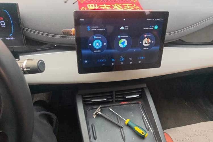 Used BYD Seal 06 New Energy 2024 DM-i 80KM Luxury Model Audio And AC Panel