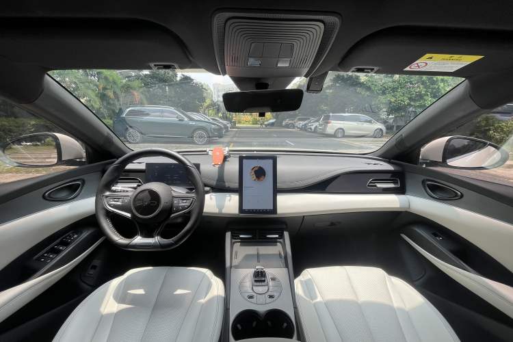 Used BYD Seal 06 New Energy 2024 DM-i 80KM Luxury Model Audio And AC Panel