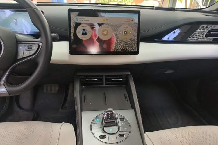 Used BYD Seal 06 New Energy 2024 DM-i 120KM Prestige Model Audio And AC Panel