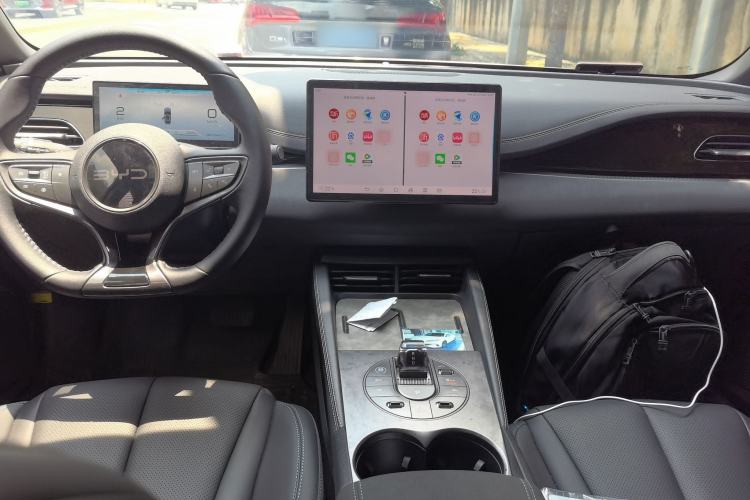Used BYD Seal 06 New Energy 2024 DM-i 120KM Prestige Model Center Console