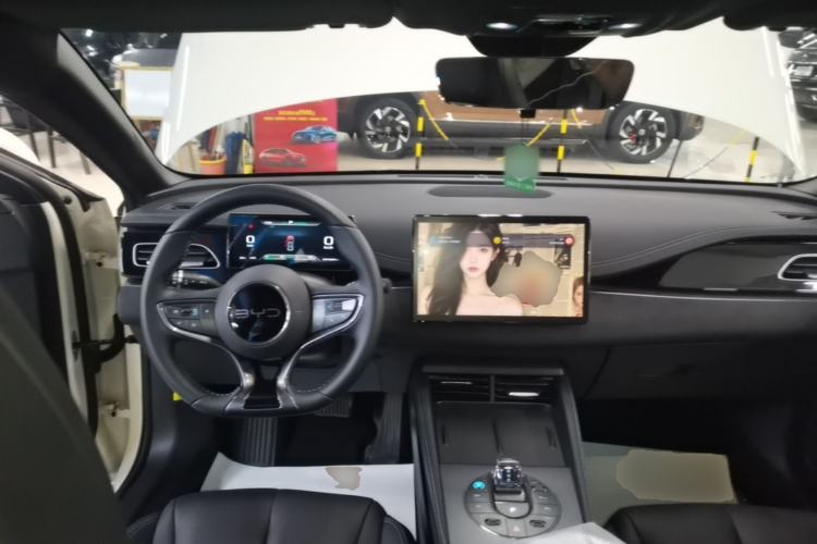 Used BYD Seal 06 New Energy 2024 DM-i 120KM Prestige Model Center Console
