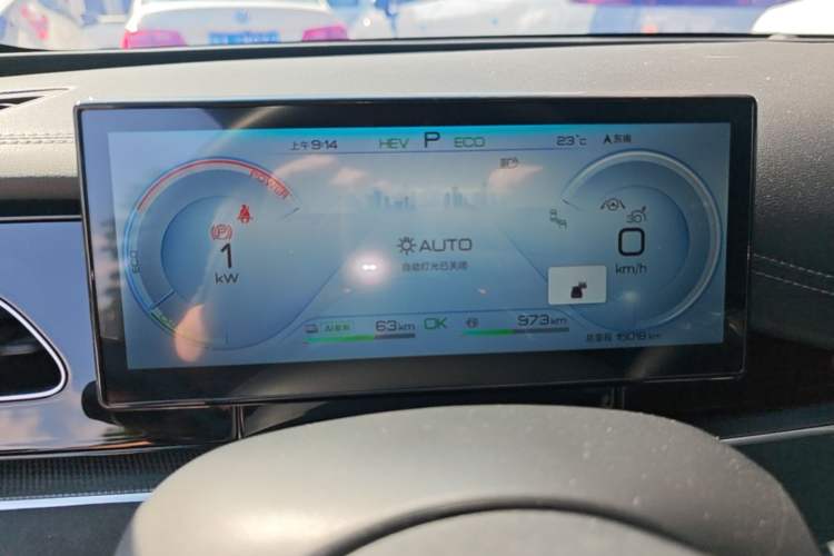 Used BYD Seal 06 New Energy 2024 DM-i 120KM Luxury Model Instrument Cluster
