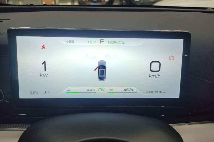 Used BYD Seal 06 New Energy 2024 DM-i 120KM Prestige Model Instrument Cluster