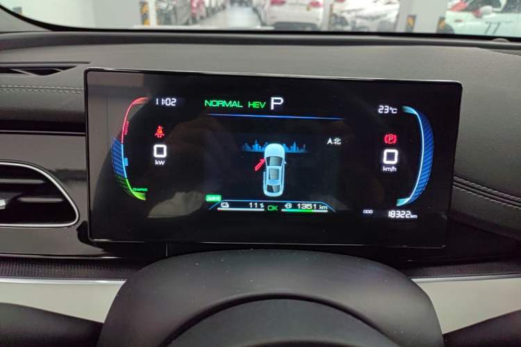 Used BYD Seal 06 New Energy 2024 DM-i 80KM Luxury Model Instrument Cluster