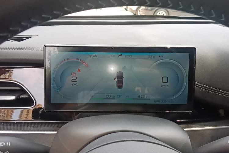 Used BYD Seal 06 New Energy 2024 DM-i 120KM Prestige Model Instrument Cluster