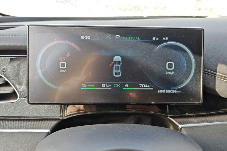 Used BYD Seal 06 New Energy 2024 DM-i 120KM Prestige Model Instrument Cluster