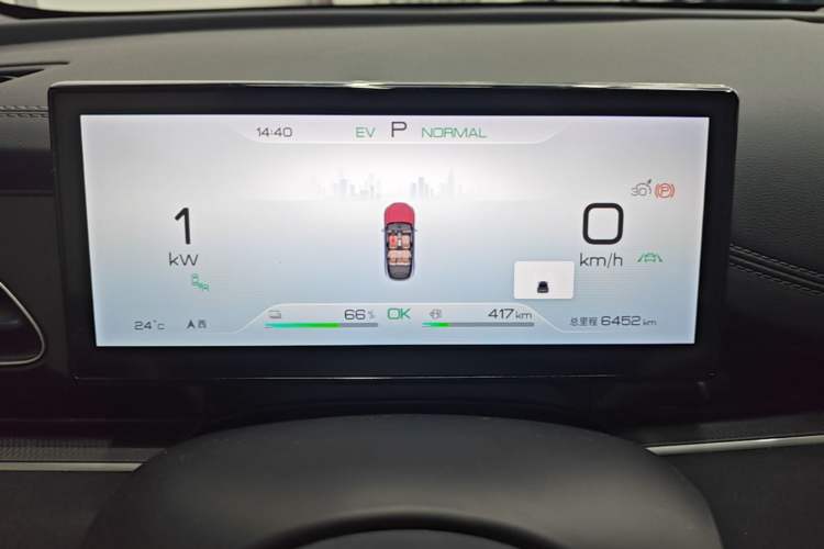 Used BYD Seal 06 New Energy 2024 DM-i 120KM Luxury Model Instrument Cluster