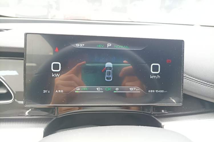 Used BYD Seal 06 New Energy 2024 DM-i 80KM Prestige Model Instrument Cluster