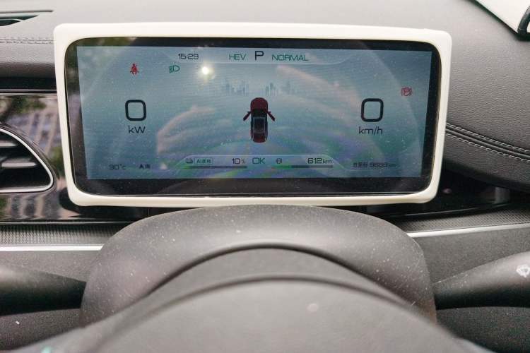 Used BYD Seal 06 New Energy 2024 DM-i 120KM Prestige Model Instrument Cluster