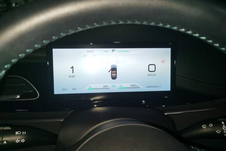 Used BYD Seal 06 New Energy 2024 DM-i 80KM Prestige Model Instrument Cluster