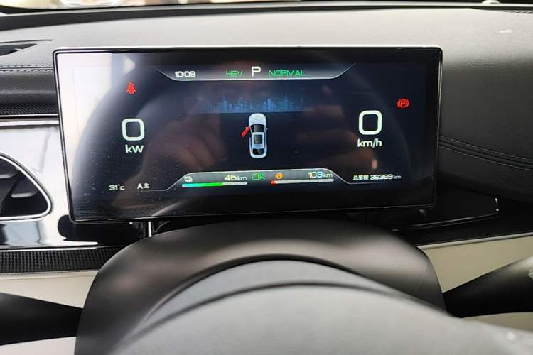Used BYD Seal 06 New Energy 2024 DM-i 80KM Prestige Model Instrument Cluster