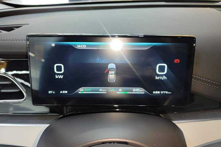 Used BYD Seal 06 New Energy 2024 DM-i 120KM Prestige Model Instrument Cluster