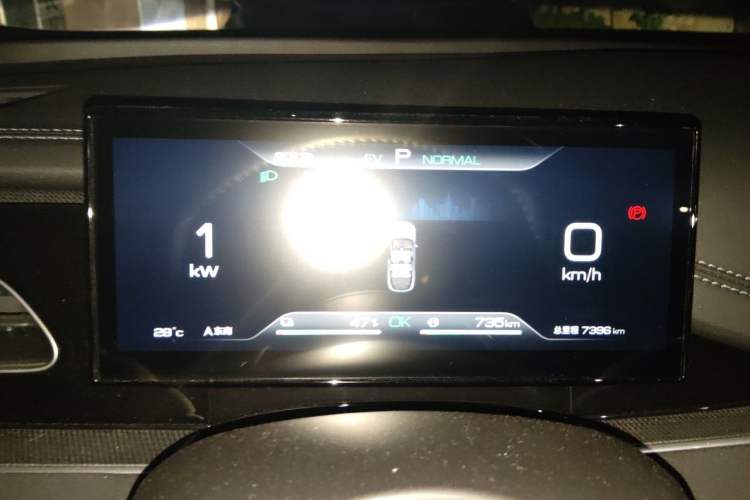 Used BYD Seal 06 New Energy 2024 DM-i 120KM Prestige Model Instrument Cluster