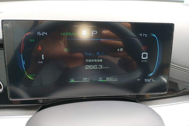 Used BYD Seal 06 New Energy 2024 DM-i 80KM Luxury Model Instrument Cluster