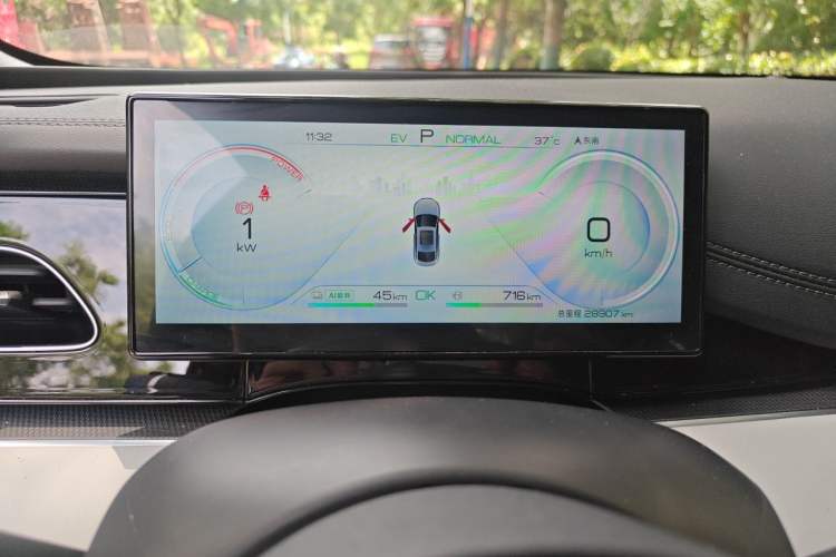Used BYD Seal 06 New Energy 2024 DM-i 80KM Prestige Model Instrument Cluster