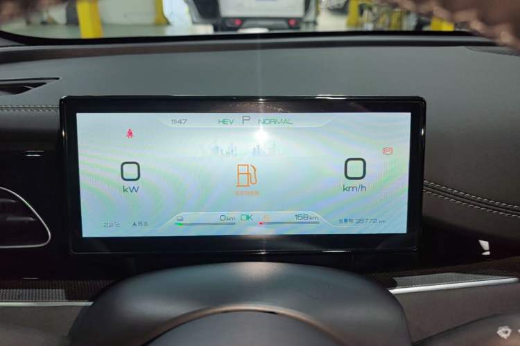 Used BYD Seal 06 New Energy 2024 DM-i 80KM Prestige Model Instrument Cluster