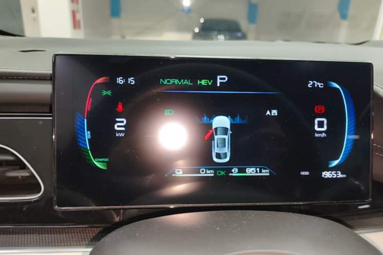 Used BYD Seal 06 New Energy 2024 DM-i 80KM Luxury Model Instrument Cluster