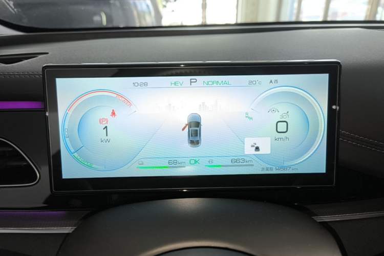 Used BYD Seal 06 New Energy 2024 DM-i 120KM Flagship Model Instrument Cluster