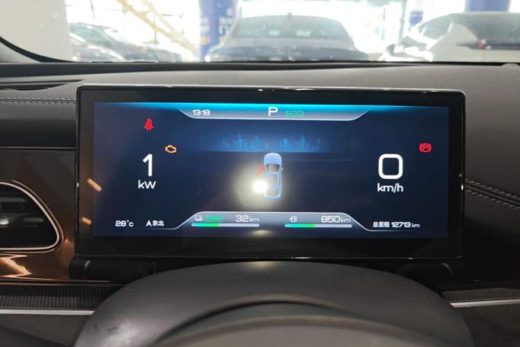 Used BYD Seal 06 New Energy 2024 DM-i 120KM Prestige Model Instrument Cluster