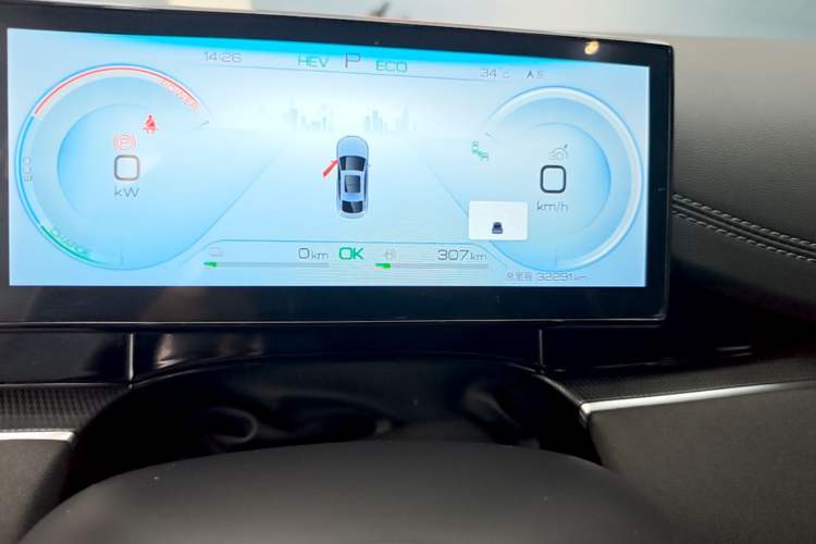 Used BYD Seal 06 New Energy 2024 DM-i 120KM Luxury Model Instrument Cluster