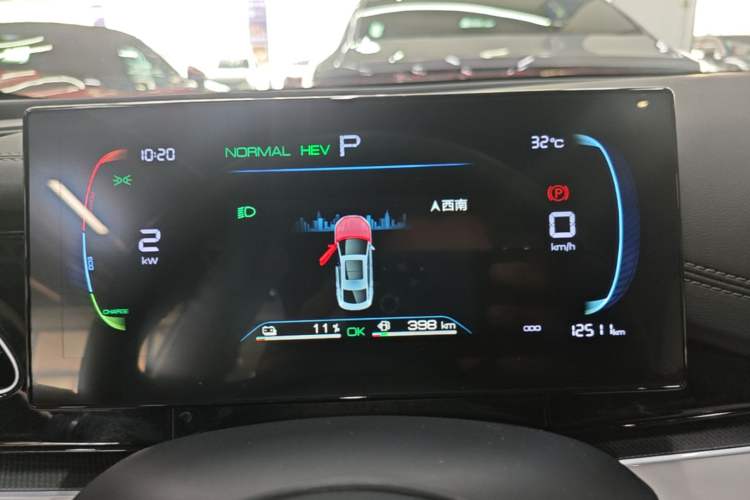 Used BYD Seal 06 New Energy 2024 DM-i 80KM Luxury Model Instrument Cluster