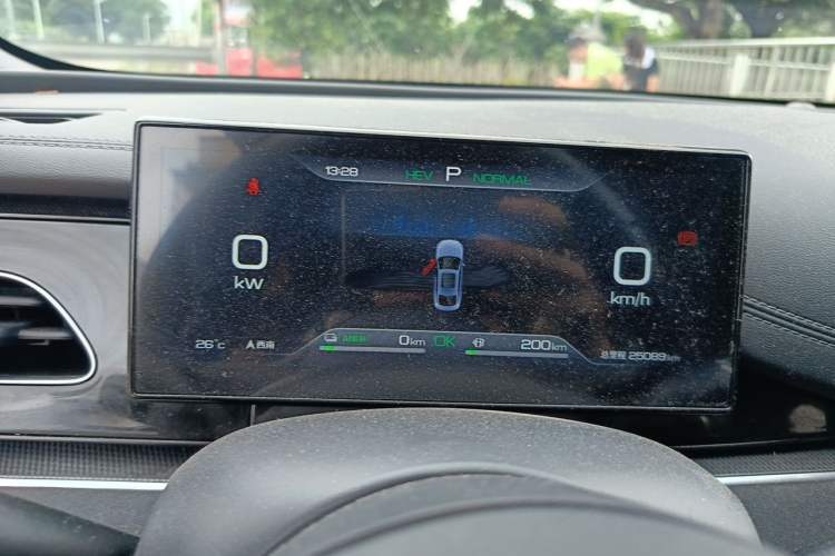 Used BYD Seal 06 New Energy 2024 DM-i 80KM Prestige Model Instrument Cluster