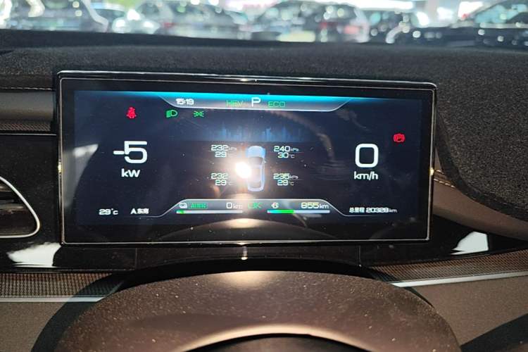 Used BYD Seal 06 New Energy 2024 DM-i 80KM Prestige Model Instrument Cluster