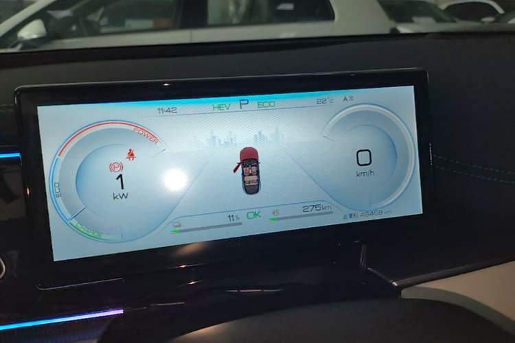 Used BYD Seal 06 New Energy 2024 DM-i 80KM Prestige Model Instrument Cluster