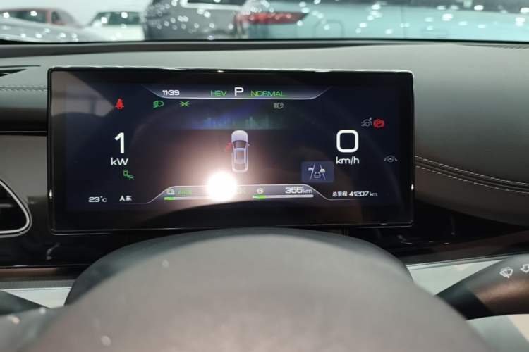 Used BYD Seal 06 New Energy 2024 DM-i 120KM Flagship Model Instrument Cluster