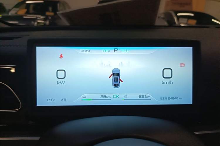 Used BYD Seal 06 New Energy 2024 DM-i 120KM Prestige Model Instrument Cluster