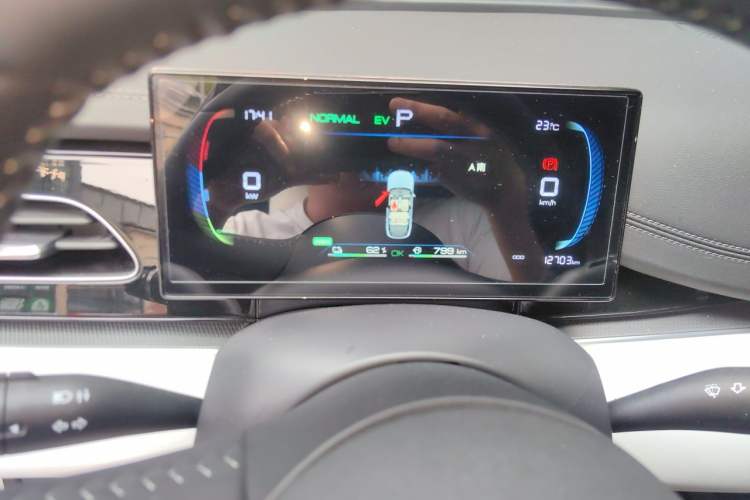 Used BYD Seal 06 New Energy 2024 DM-i 80KM Luxury Model Instrument Cluster