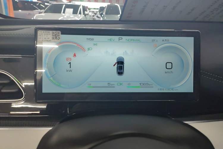 Used BYD Seal 06 New Energy 2024 DM-i 80KM Prestige Model Instrument Cluster