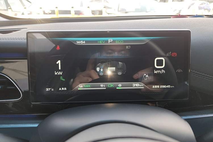 Used BYD Seal 06 New Energy 2024 DM-i 120KM Flagship Model Instrument Cluster