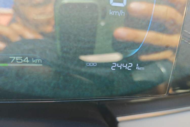 Used BYD Seal 06 New Energy 2024 DM-i 80KM Luxury Model Odometer Close Up
