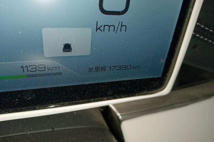 Used BYD Seal 06 New Energy 2024 DM-i 120KM Flagship Model Odometer Close Up