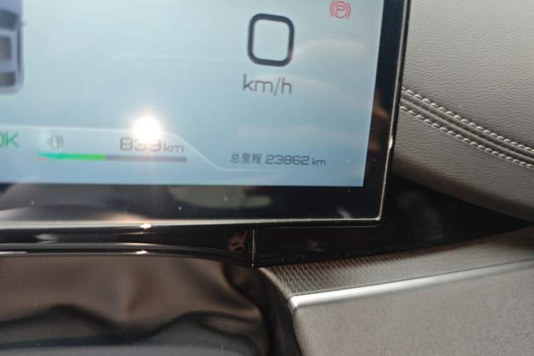 Used BYD Seal 06 New Energy 2024 DM-i 120KM Prestige Model Odometer Close Up